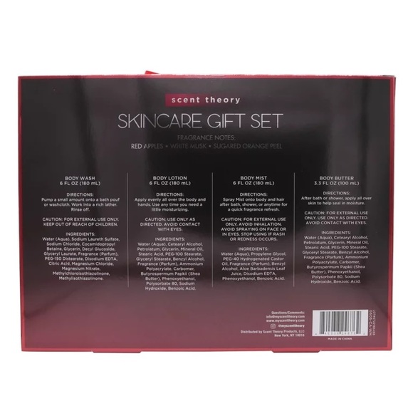 đź’‹ New Scent Theory Holiday Gift Set, Holly Berry, 4 Piece - Picture 5 of 8